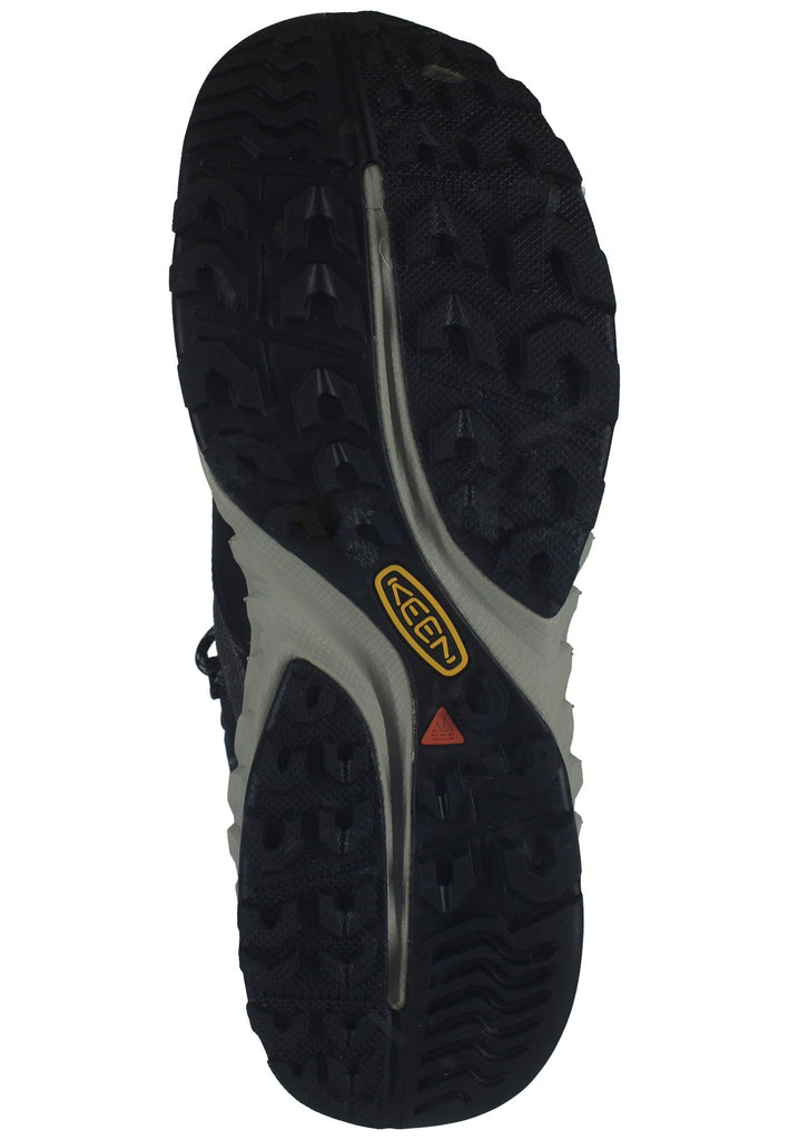 Keen Wanderschuhe Lederimitat/Textil Schwarz/Grau