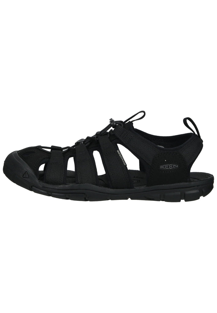 Keen Wanderschuhe Lederimitat/Textil Schwarz/Schwarz