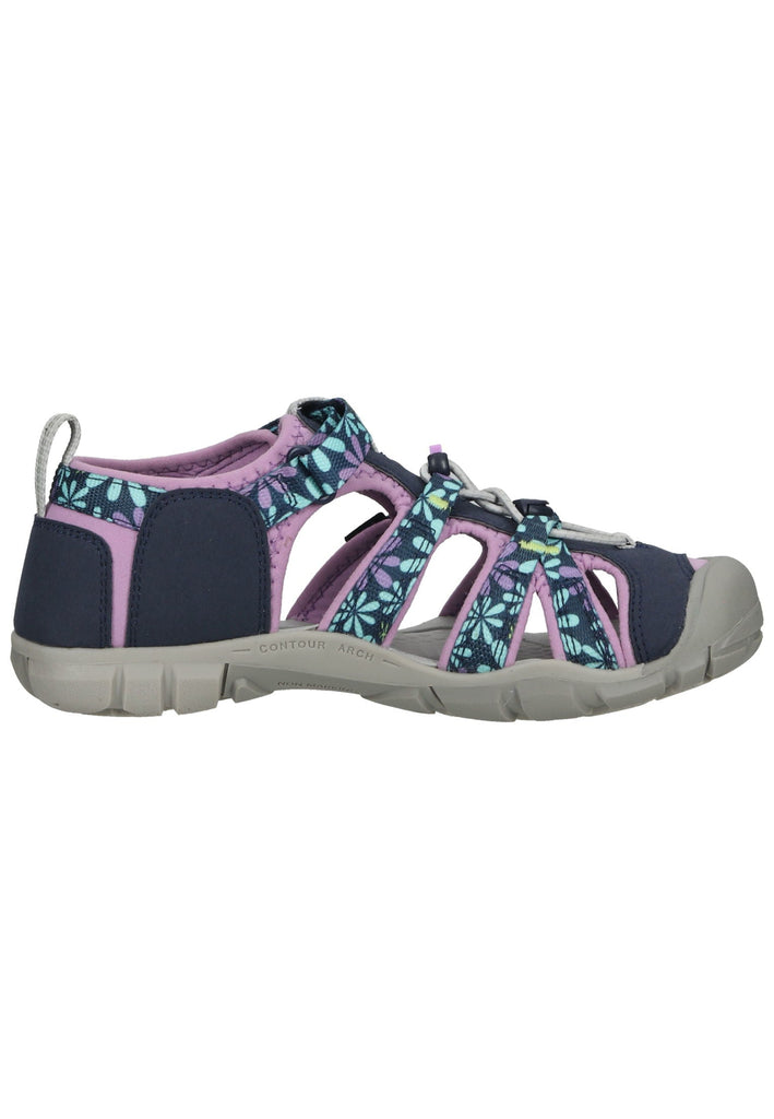 Keen Wanderschuhe Lederimitat/Textil Violett