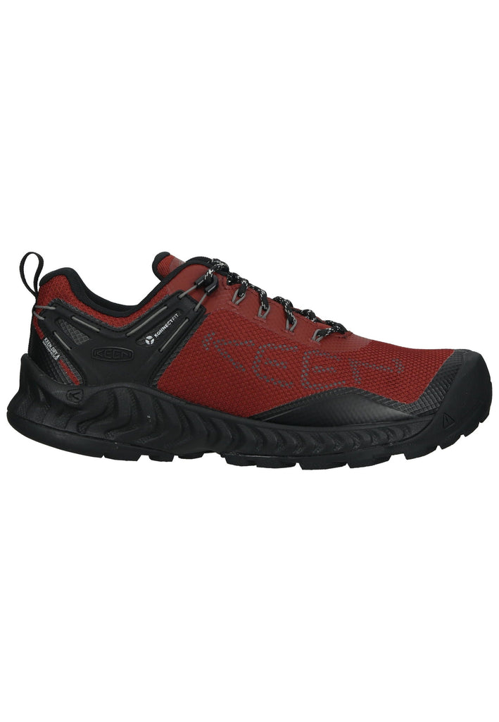 Keen Wanderschuhe Polyester Schwarz/Rot