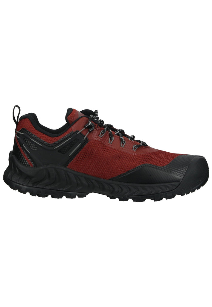 Keen Wanderschuhe Polyester Schwarz/Rot