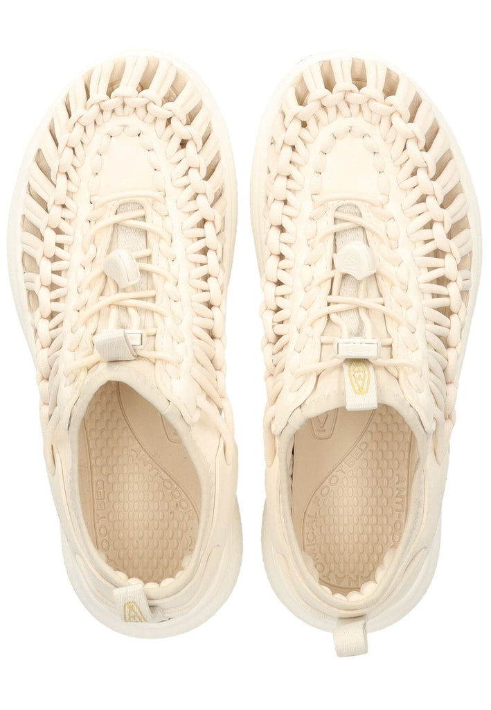 Keen Wanderschuhe Textil Beige/Weiß