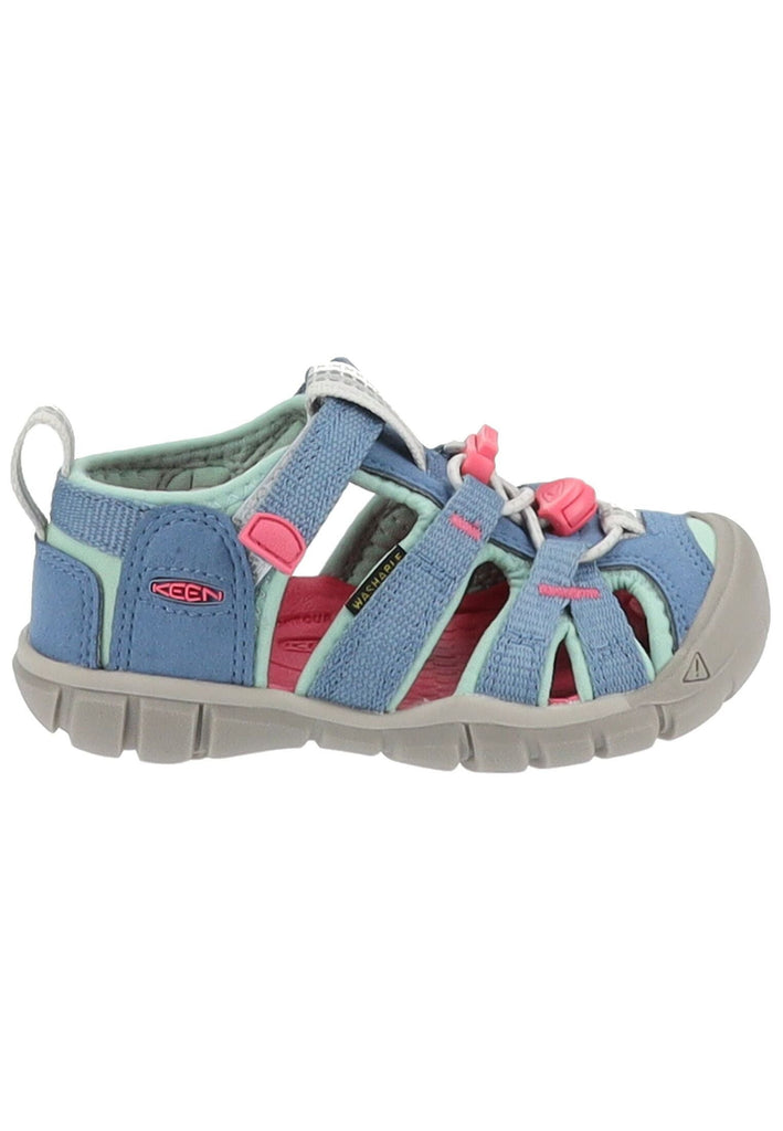Keen Wanderschuhe Textil Blau/Pink