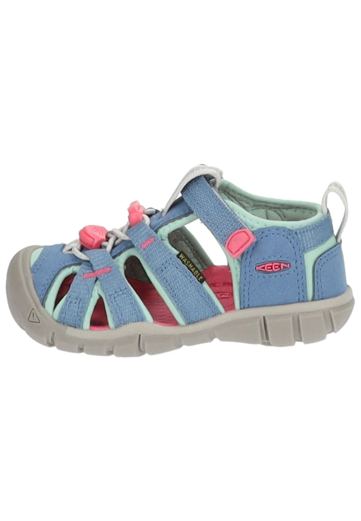 Keen Wanderschuhe Textil Blau/Pink