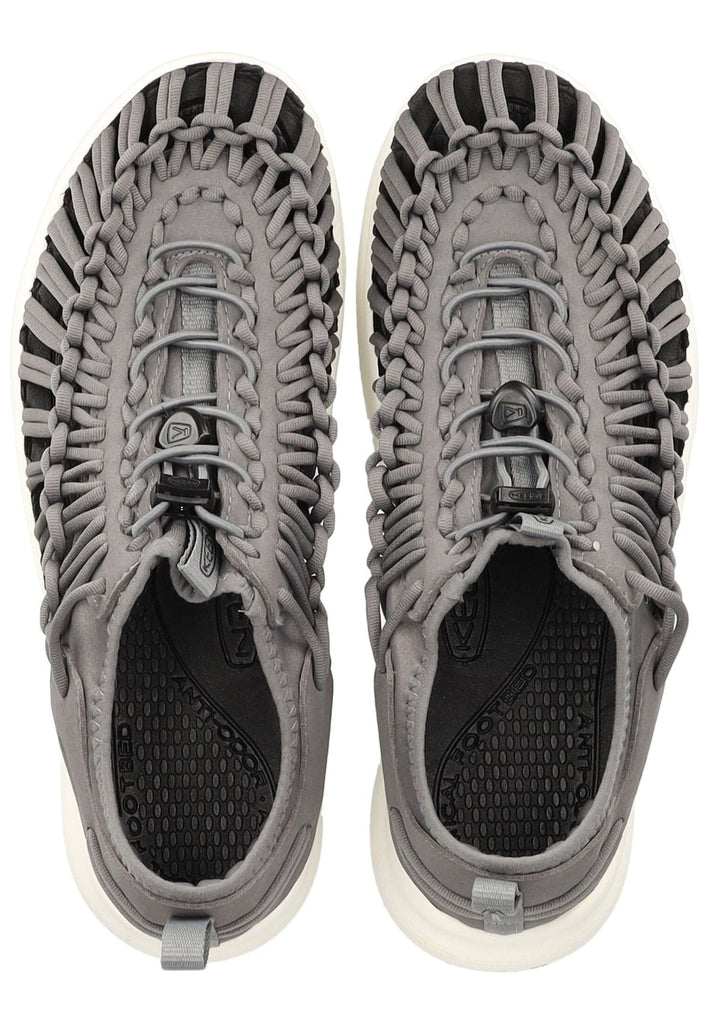 Keen Wanderschuhe Textil Grau/Weiß