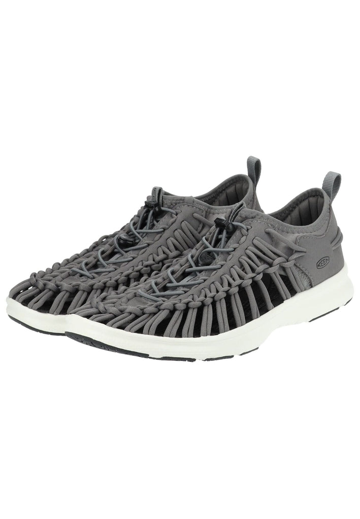 Keen Wanderschuhe Textil Grau/Weiß