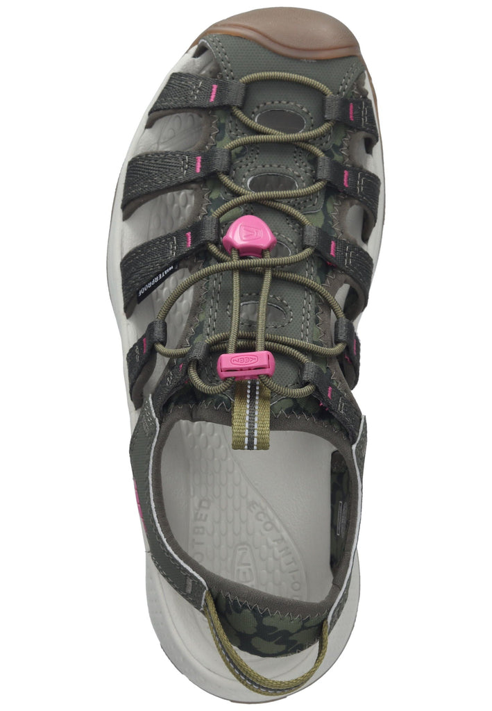 Keen Wanderschuhe Textil Grün