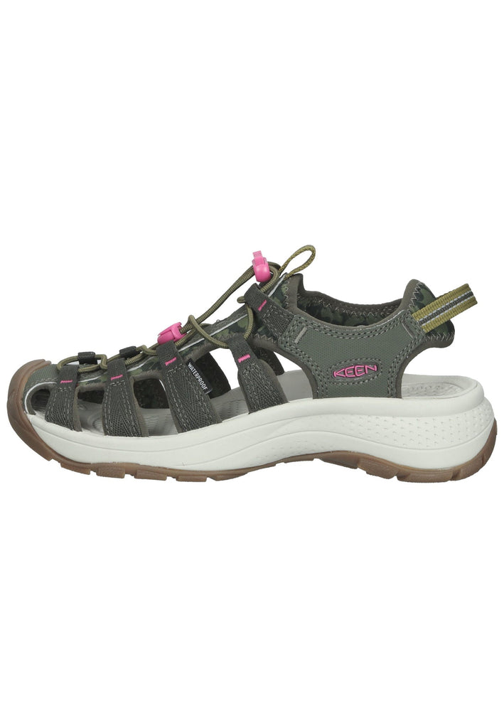 Keen Wanderschuhe Textil Grün