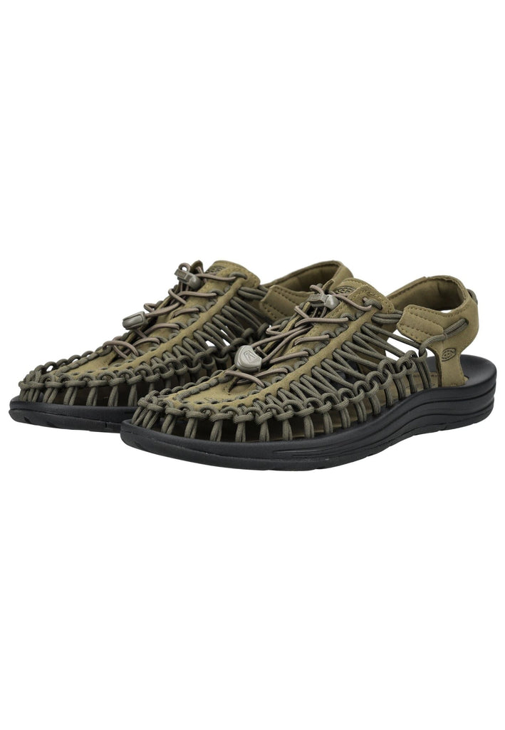 Keen Wanderschuhe Textil Olive/Schwarz