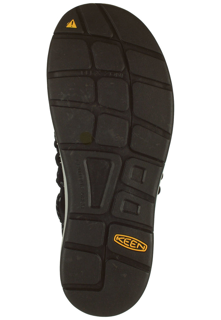 Keen Wanderschuhe Textil Schwarz/Silber