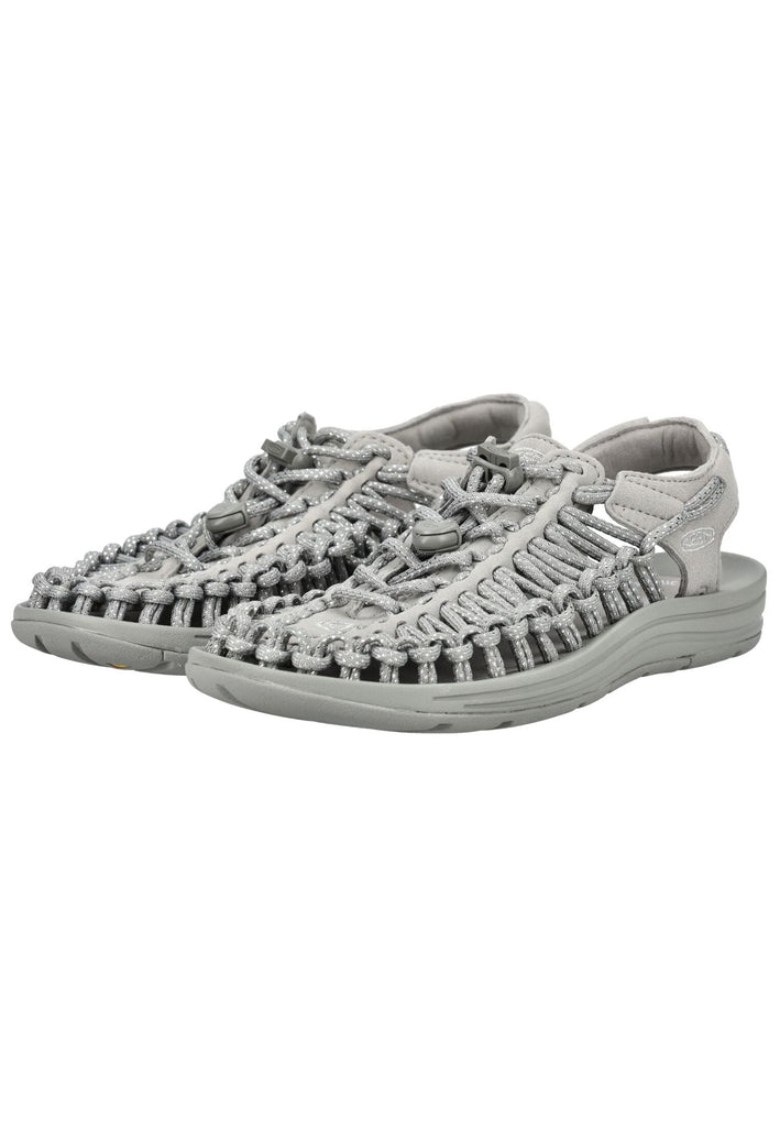 Keen Wanderschuhe Textil Silber/Grau