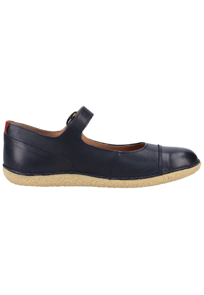 Kickers Ballerinas Leder Dunkelblau