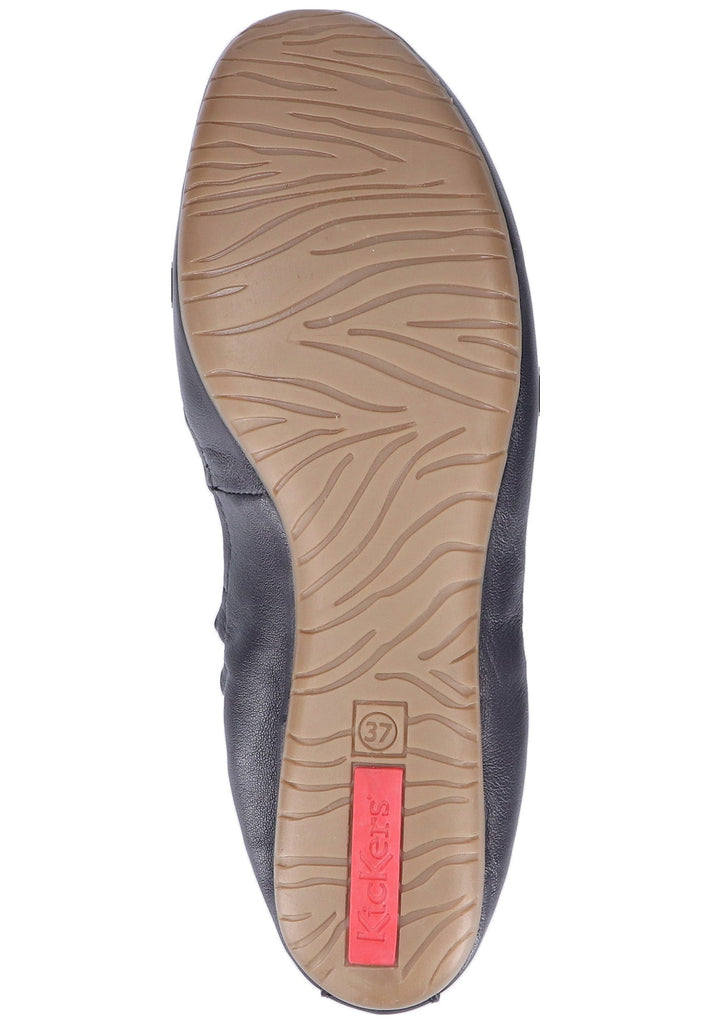 Kickers Ballerinas Leder Dunkelblau