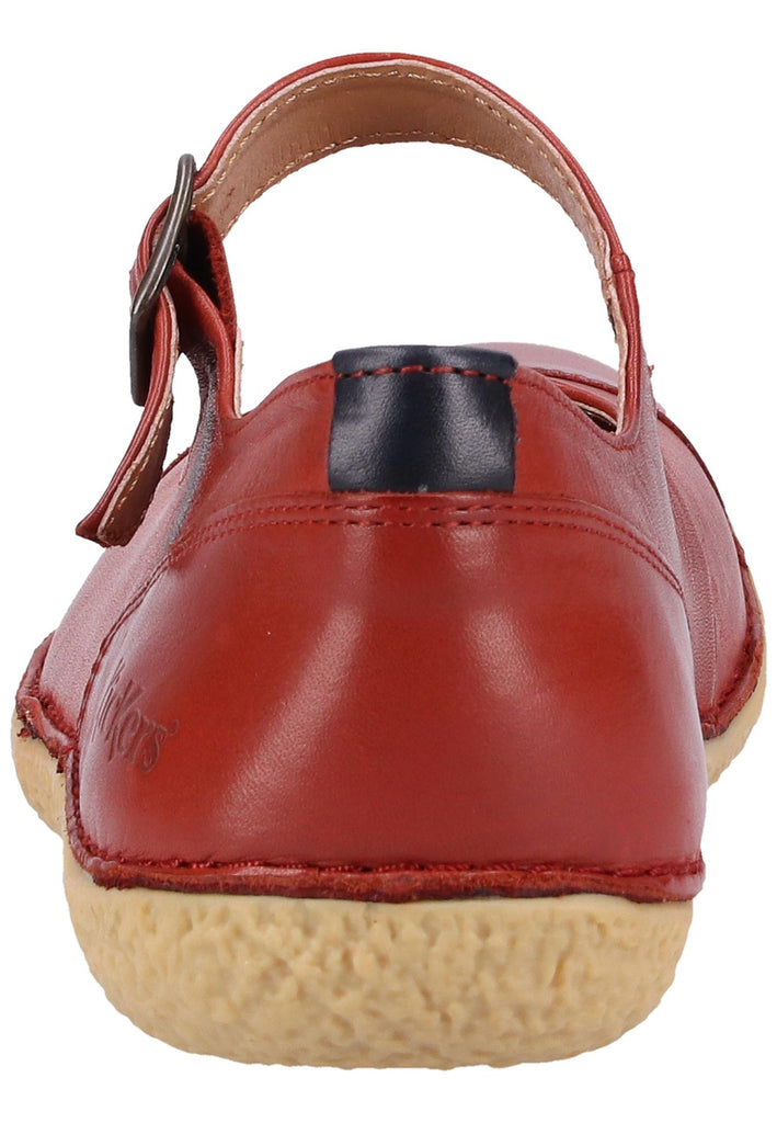 Kickers Ballerinas Leder Rot