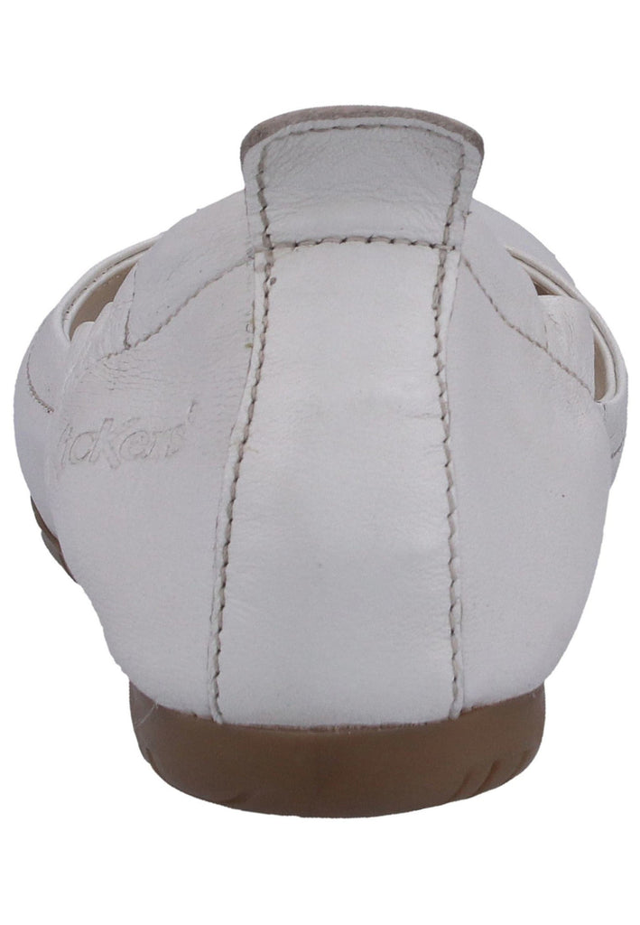 Kickers Ballerinas Leder Weiß