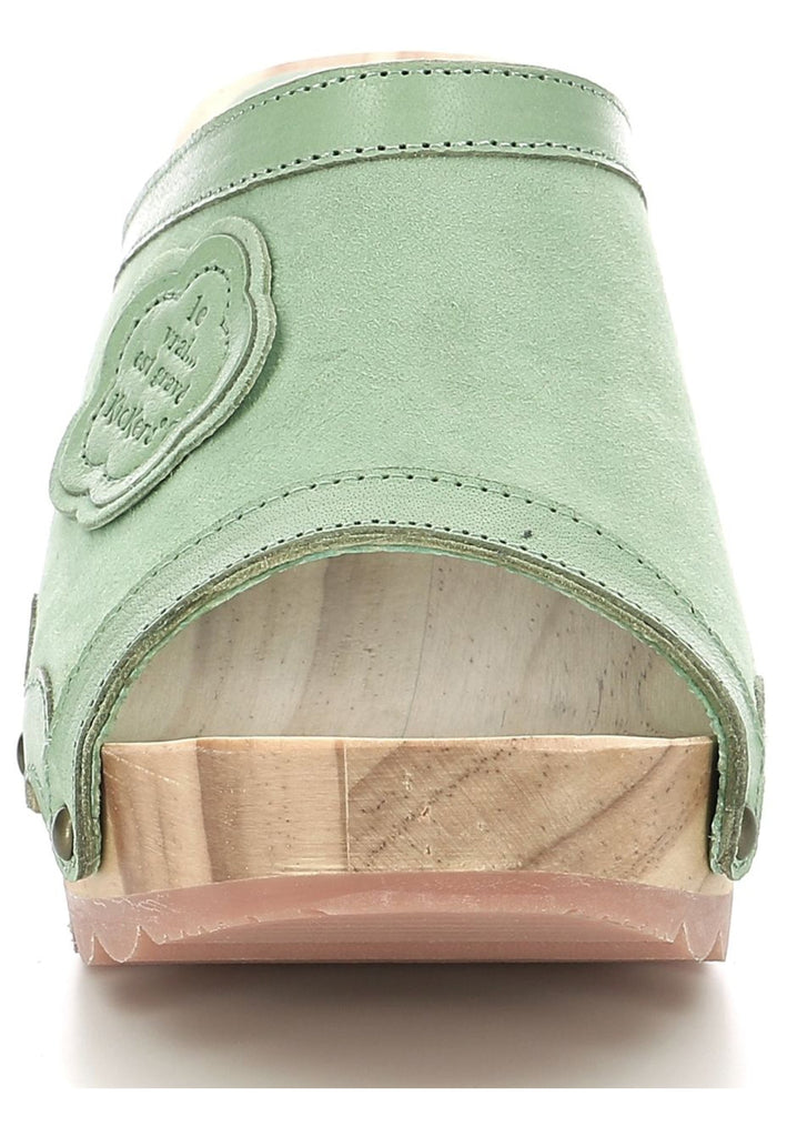 Kickers Clogs Leder Mint