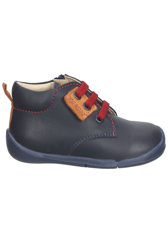 Halbschuhe Kickers Halbschuhe Leder Marine