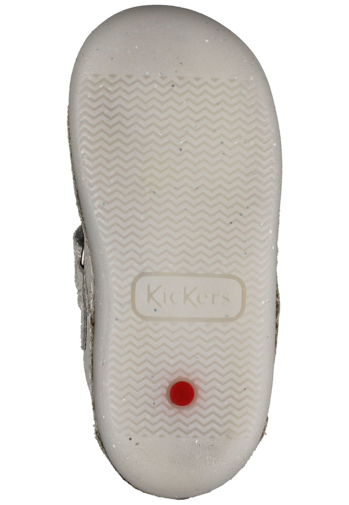 Kickers Halbschuhe Leder Beige