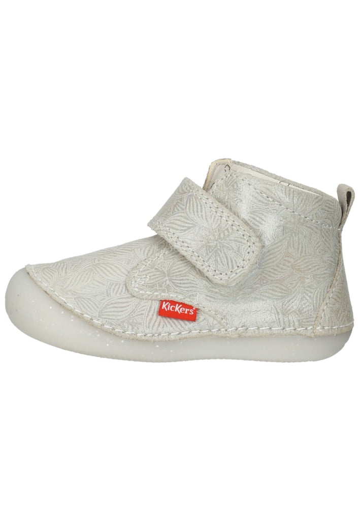 Kickers Halbschuhe Leder Beige