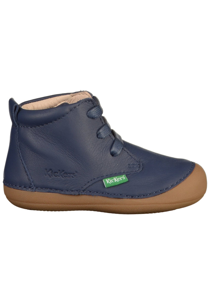 Kickers Halbschuhe Leder Blau