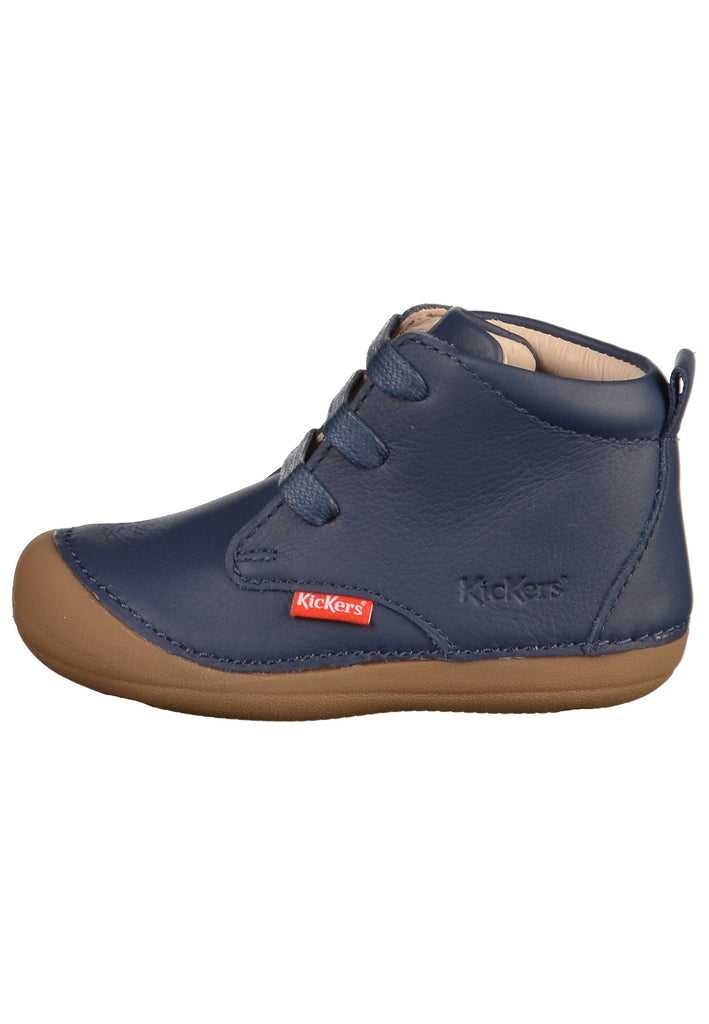 Kickers Halbschuhe Leder Blau