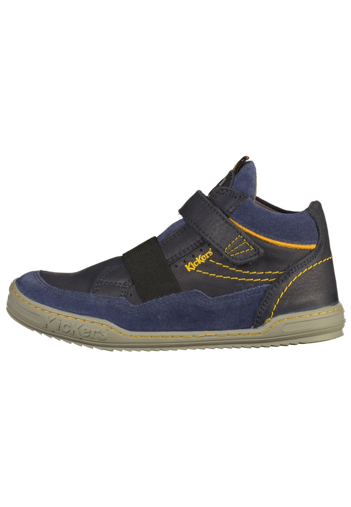 Kickers Halbschuhe Leder Blau
