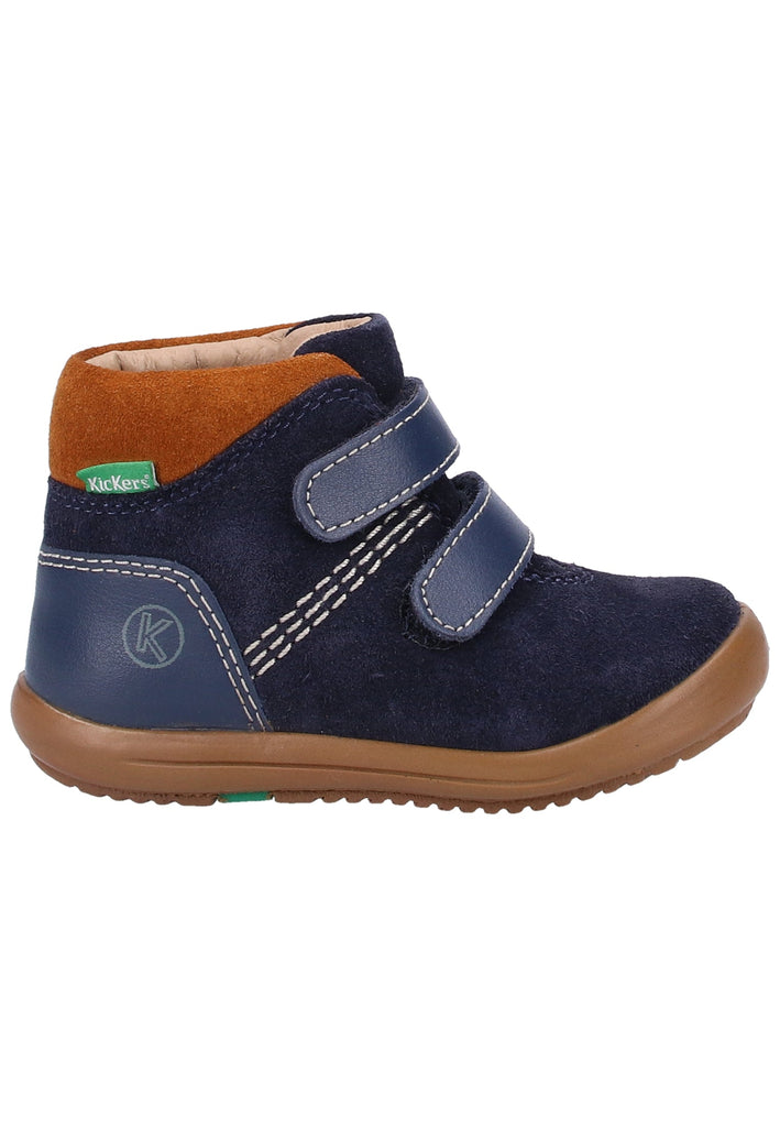 Kickers Halbschuhe Leder Blau