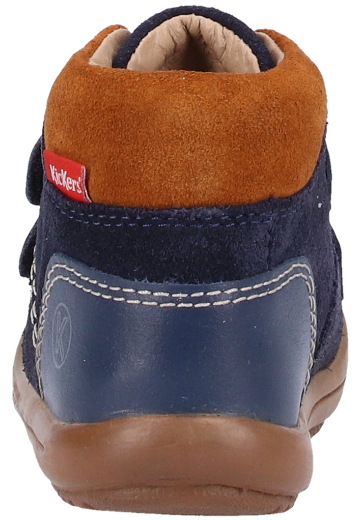 Kickers Halbschuhe Leder Blau