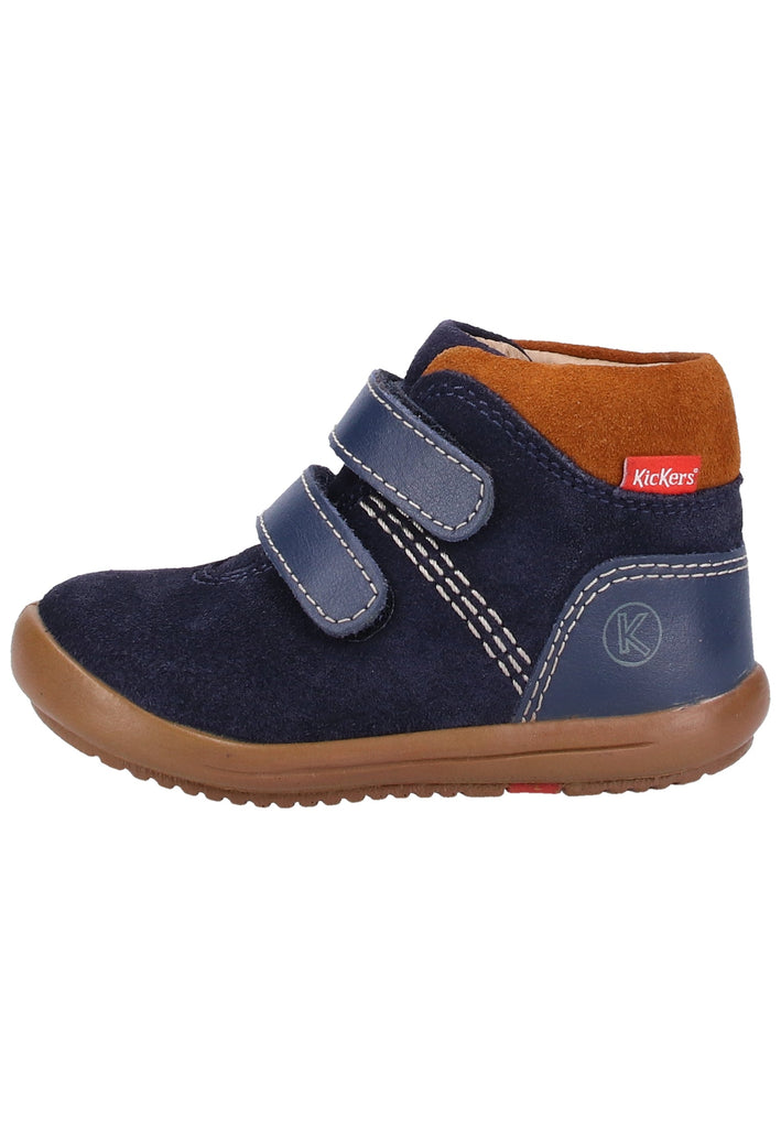 Kickers Halbschuhe Leder Blau