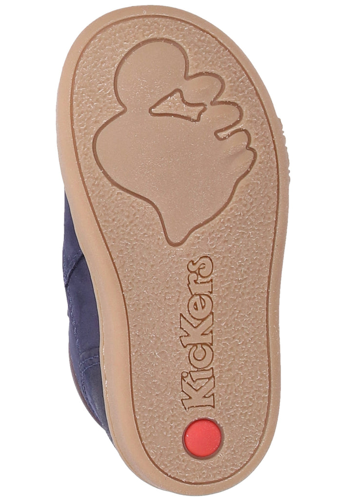 Kickers Halbschuhe Leder Blau