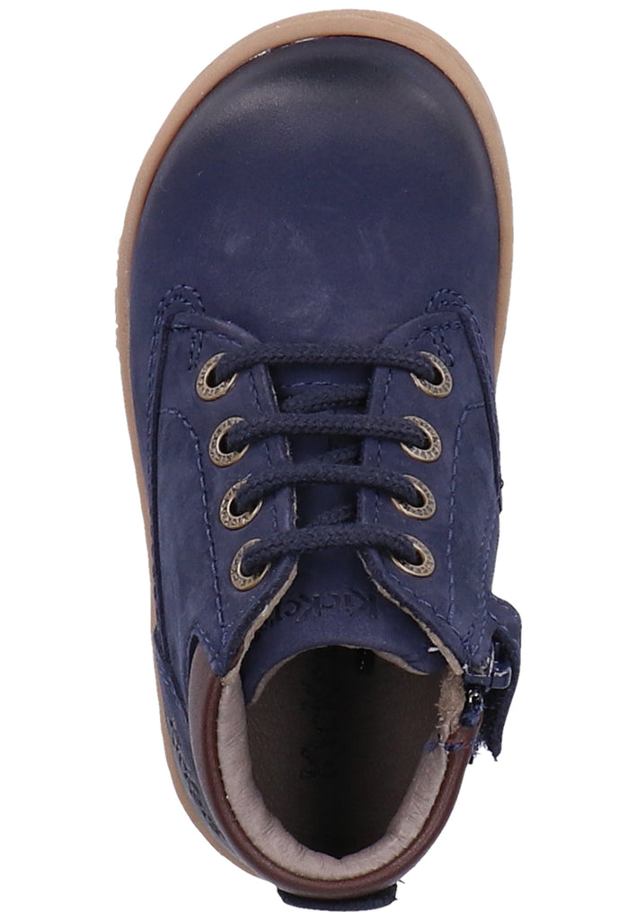 Kickers Halbschuhe Leder Blau