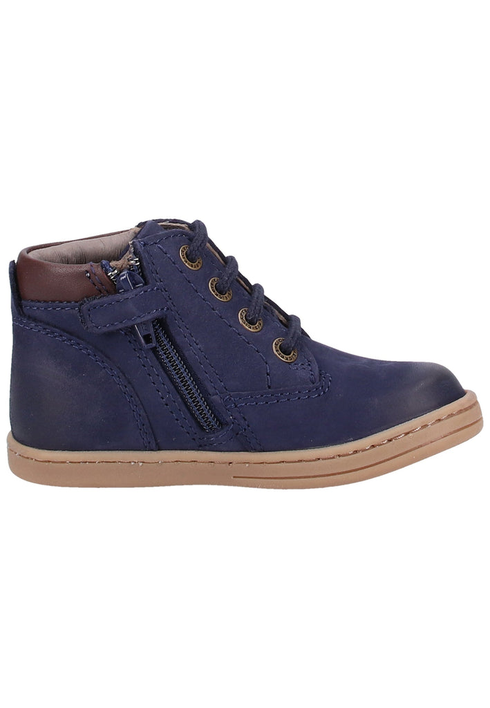 Kickers Halbschuhe Leder Blau