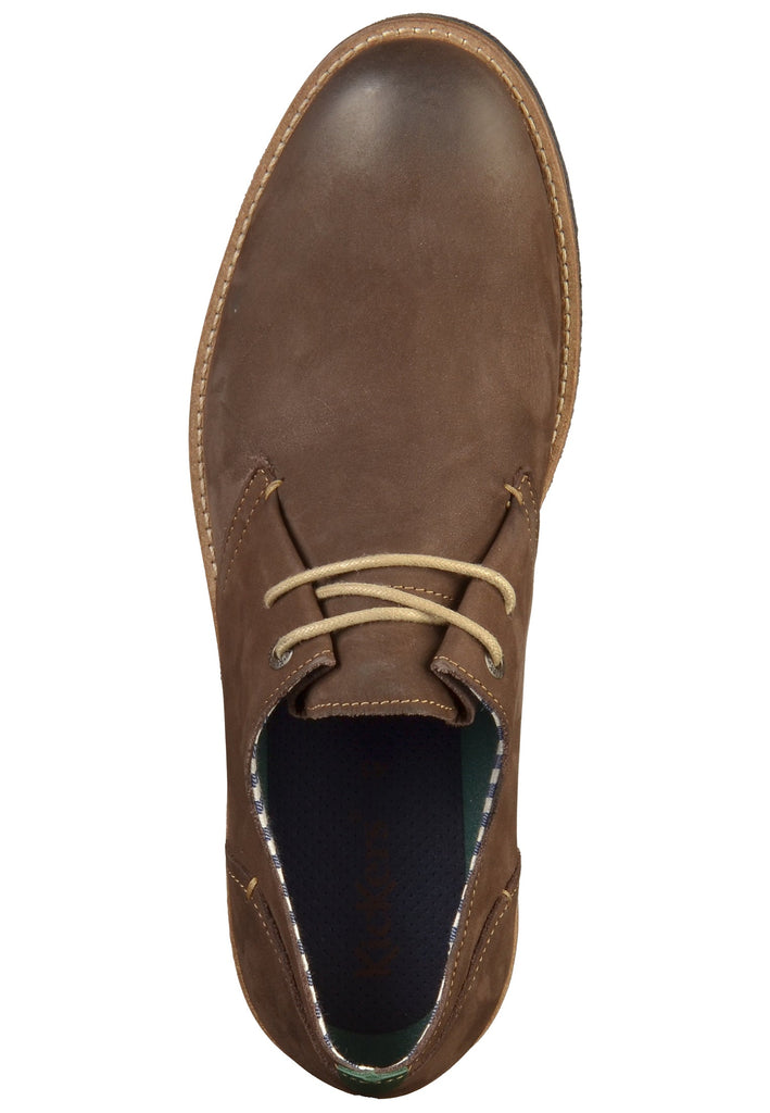 Kickers Halbschuhe Leder Braun