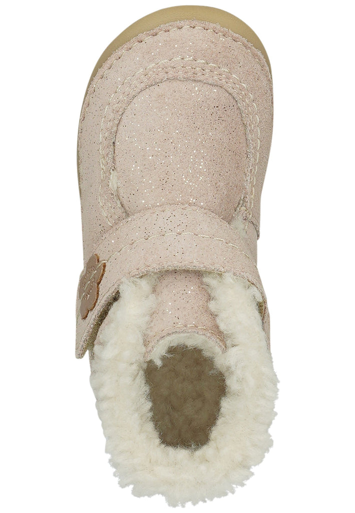 Kickers Halbschuhe Leder Champagne Warmfutter