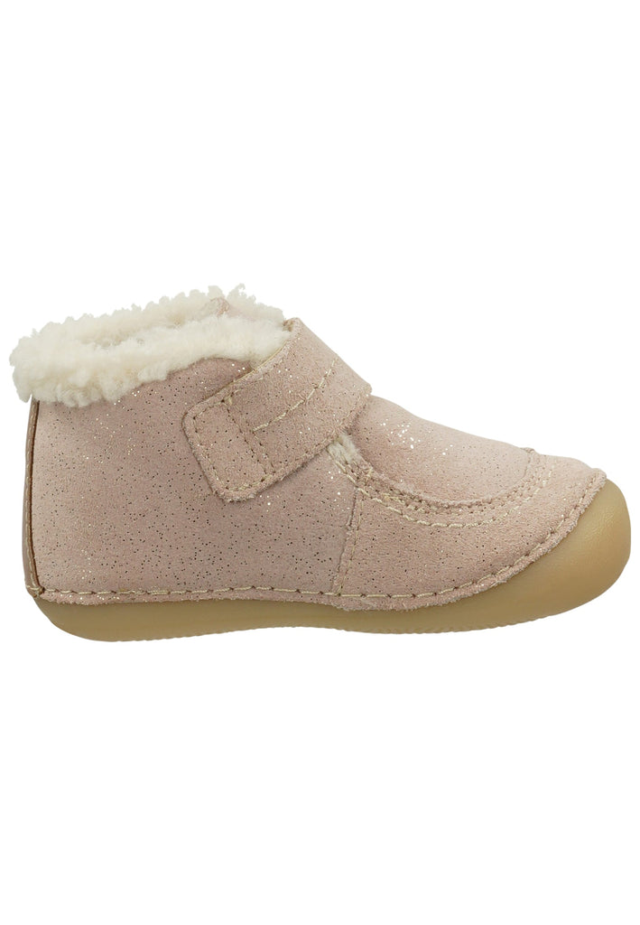 Kickers Halbschuhe Leder Champagne Warmfutter