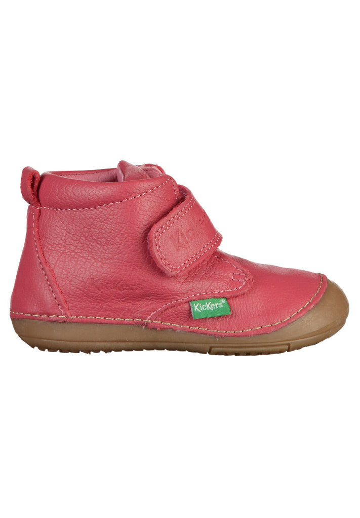 Kickers Halbschuhe Leder Fuchsia