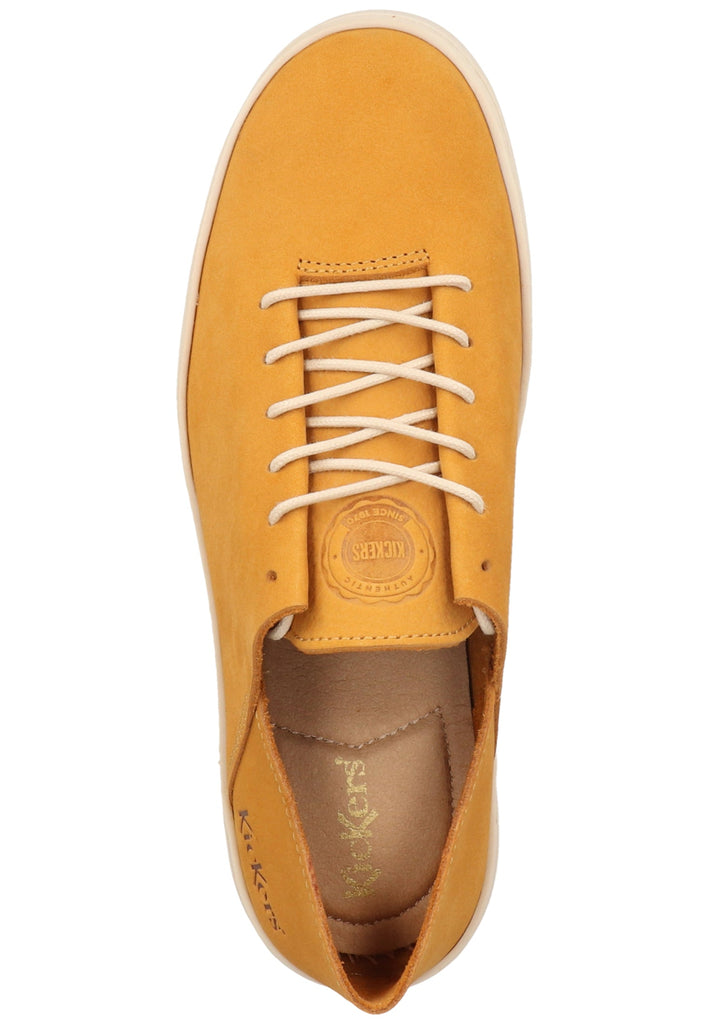 Kickers Halbschuhe Leder Gelb