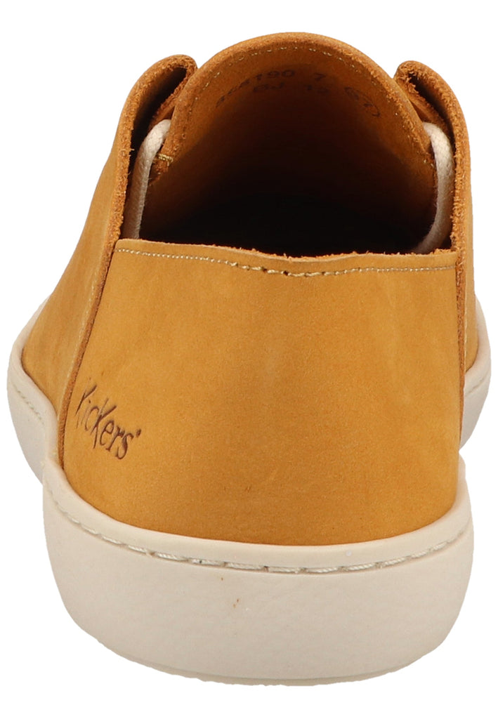 Kickers Halbschuhe Leder Gelb
