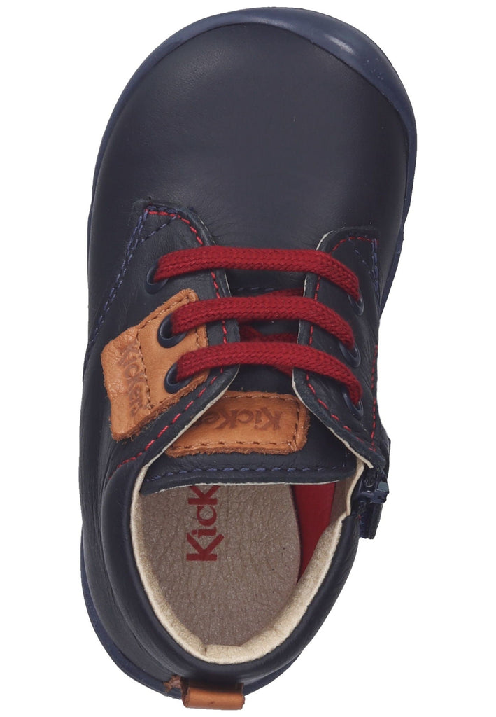 Kickers Halbschuhe Leder Marine