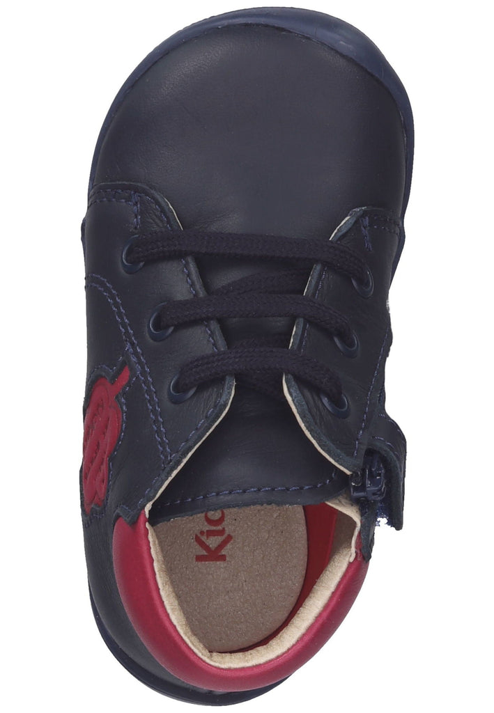 Kickers Halbschuhe Leder Marine