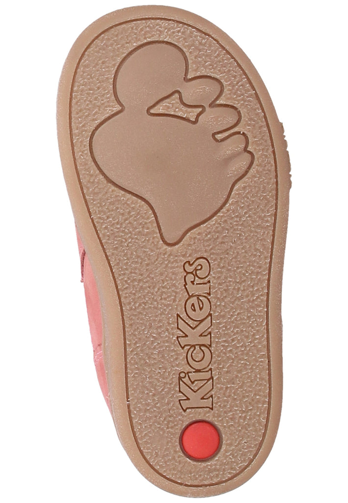 Kickers Halbschuhe Leder Rosa