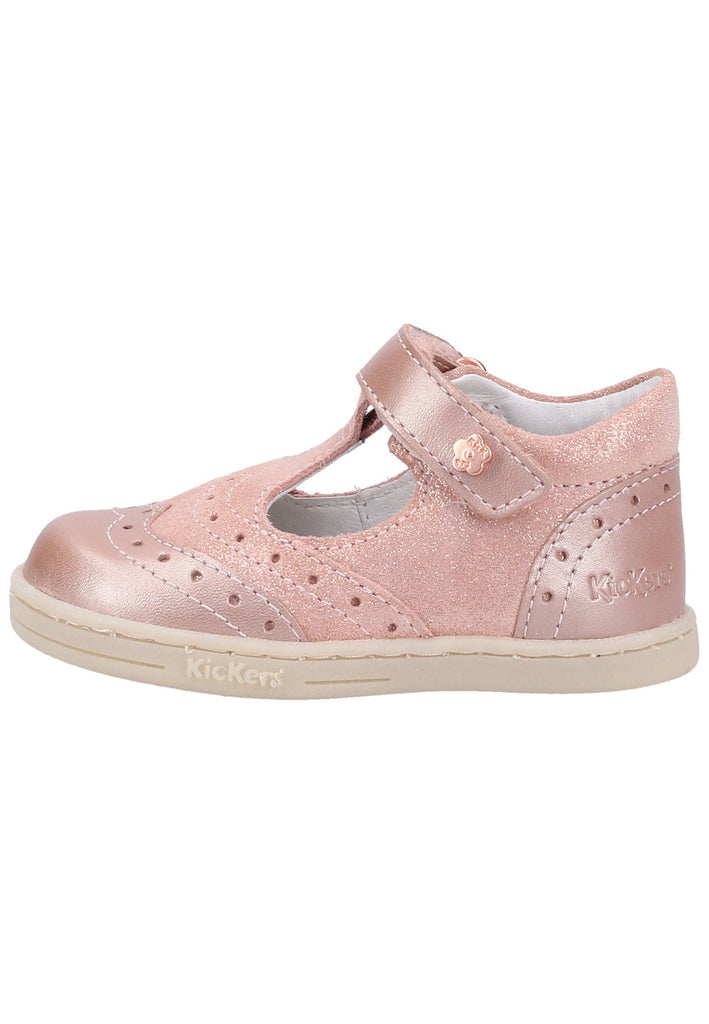 Kickers Halbschuhe Leder Rose