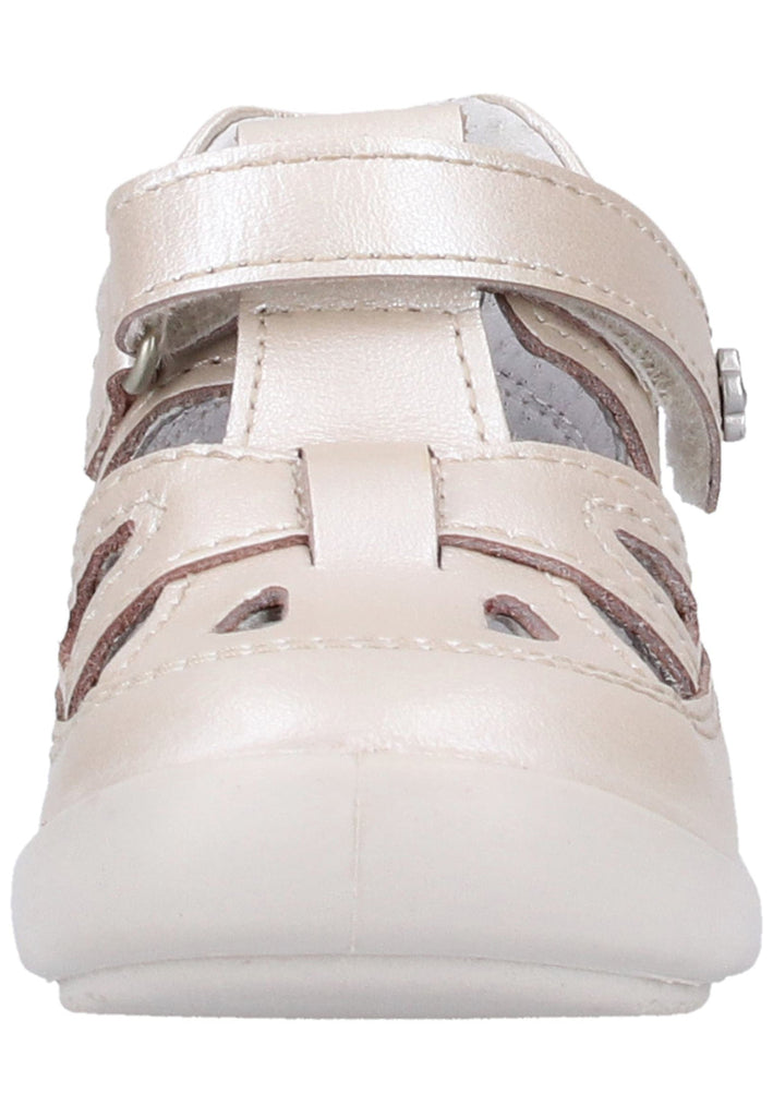 Kickers Halbschuhe Leder Weiß