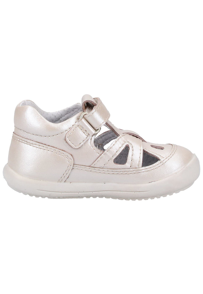 Kickers Halbschuhe Leder Weiß