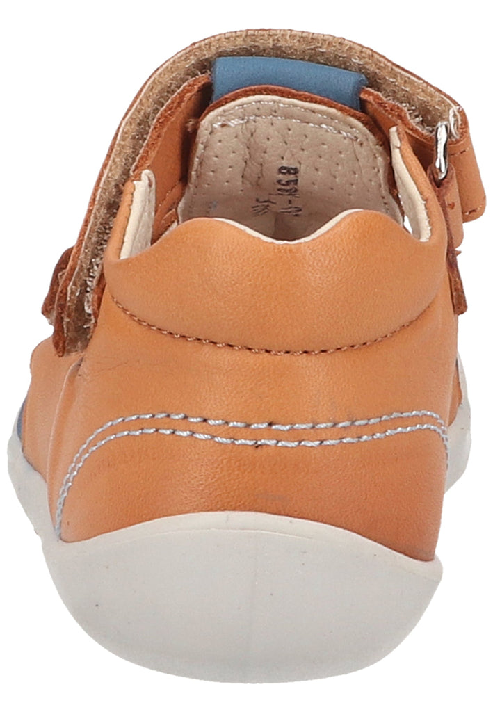 Kickers Halbschuhe Nappaleder Braun/Blau