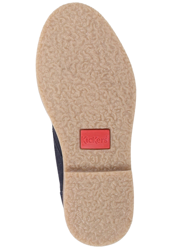 Kickers Halbschuhe Veloursleder Blau