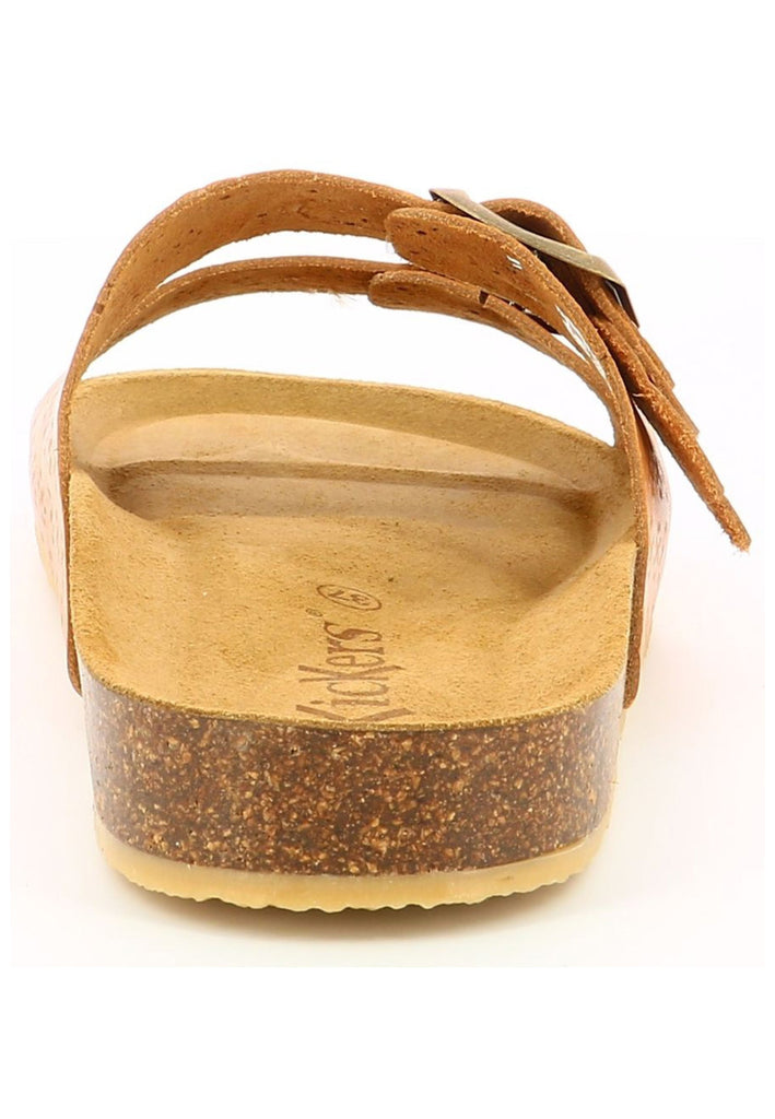 Kickers Pantoletten Leder Camel