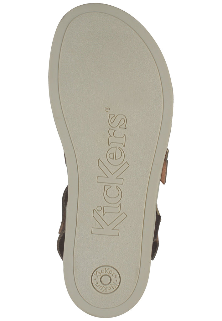 Kickers Pantoletten Leder Rose