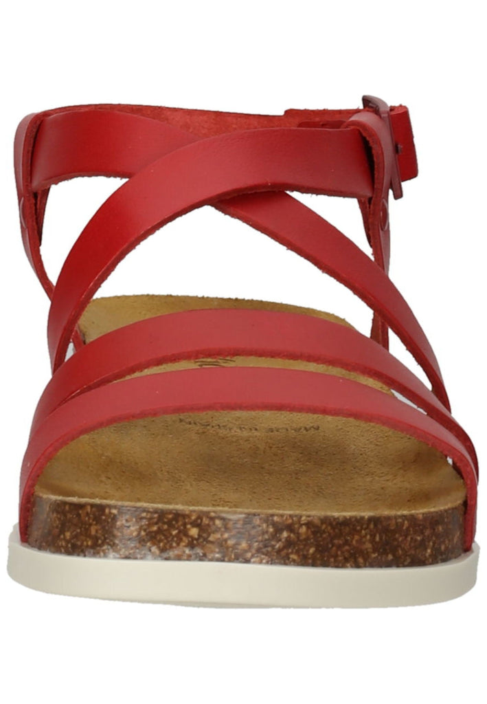 Kickers Pantoletten Leder Rot