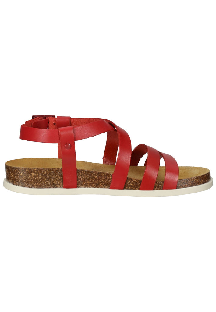 Kickers Pantoletten Leder Rot